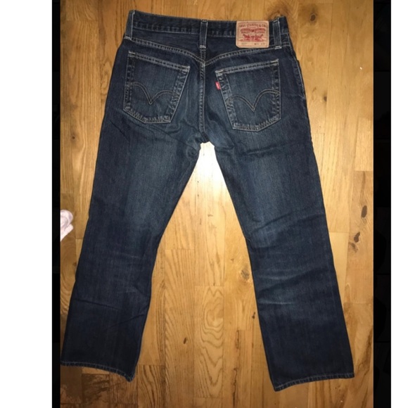 Men’s Levi 527 Bootcut Jeans Worn Twice W31 L30 - Picture 2 of 2
